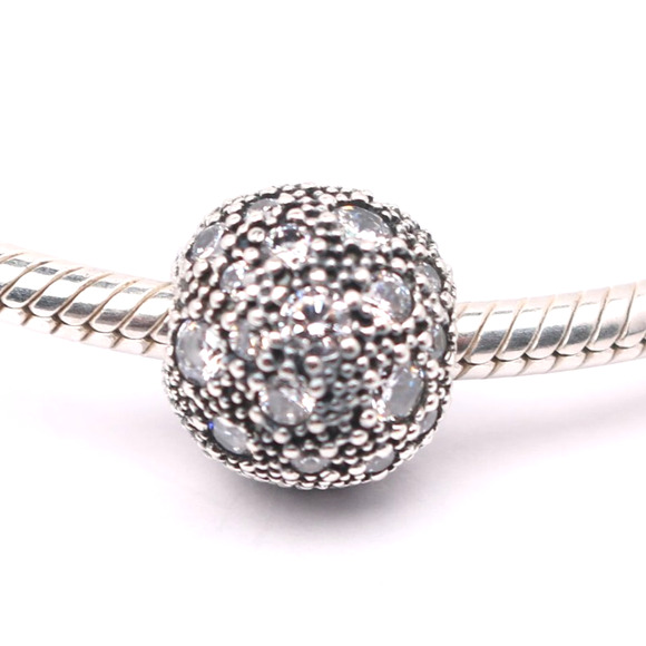 PANDORA Cosmic Stars Clip with Clear Zirconia - 791286CZ - Picture 2 of 9